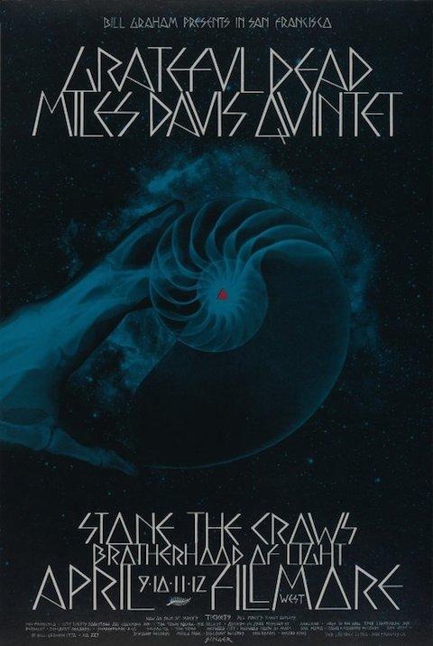 Poster: Miles Davis & Grateful Dead